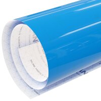 ASLAN® Farbfolie GlassColour Transparent CT 113 383K Blau, (Bild 1) Nicht farbechte Beispieldarstellung