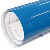 ASLAN® Farbfolie GlassColour Transparent CT 113 382K Blau, (Bild 1) Nicht farbechte Beispieldarstellung