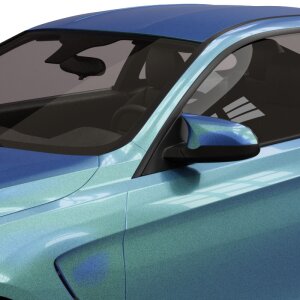 Oracal® 970 Premium Wrapping Cast Autofolie Muster 988 Grün/ Blau Glänzend, (Bild 1) Nicht farbechte Beispieldarstellung
